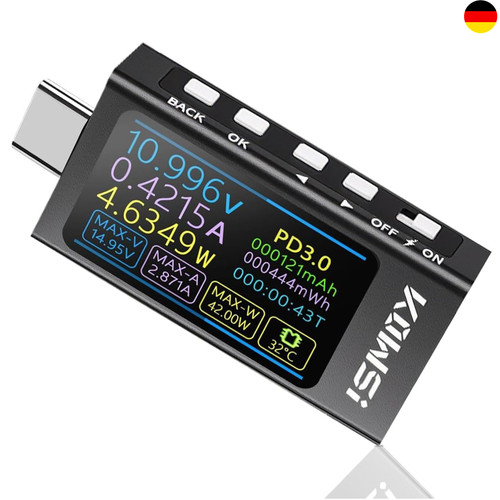 Usb tester 40v messgerät - usb,