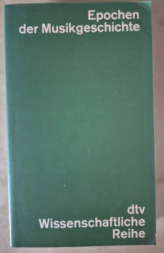 Epochen der musikgeschichte - epochen,