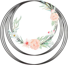 9 Stück Metallringe zum