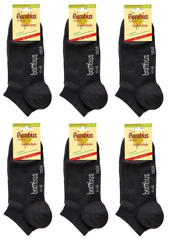 Paar sneaker socken bambus - sneaker,