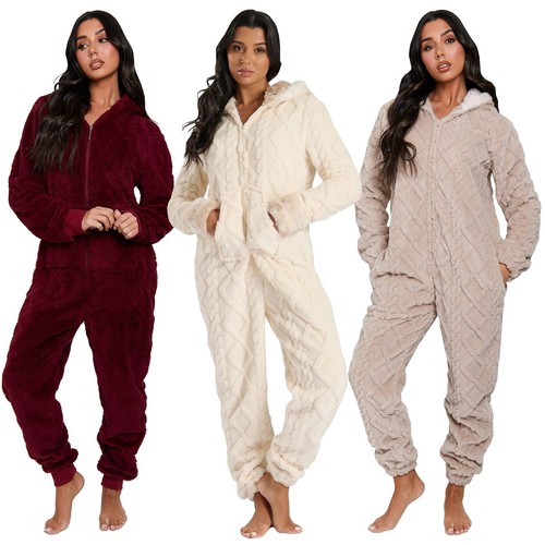 Damen overall einteiler - overall, fleece