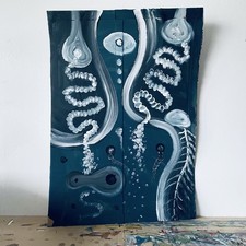 Acrylgemälde | Titel: Hintern