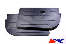 BMW E36 Limousine Türverkleidung / Türtafeln vorne Aluminium schwarz M3