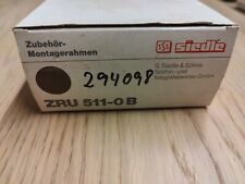 Siedle ZRU 511-0 B Zubehör Montagerahmen UP Unterputz braun NEU für HT 511-01 B