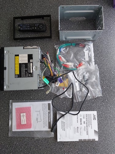 Jvc avx740 monitor - kw-avx740, receiver