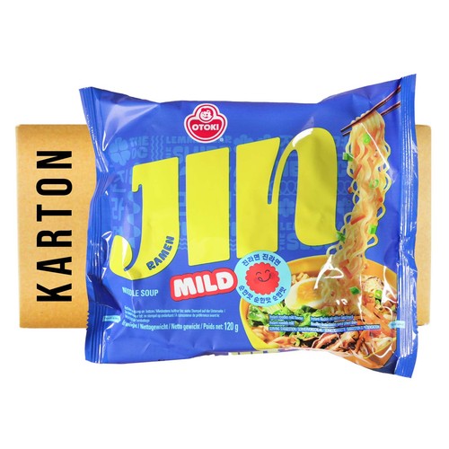 20x120g ottogi jin ramen - jin,