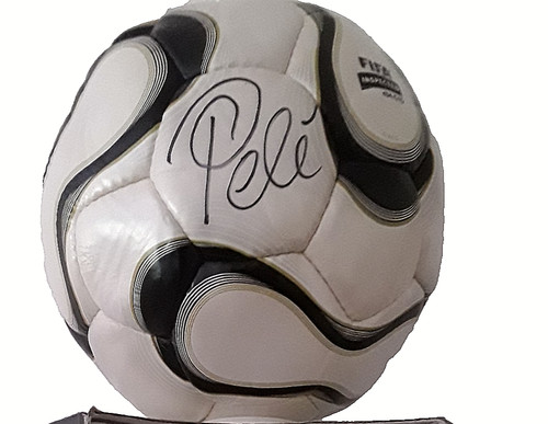 Pele signierter fußball - signierter,