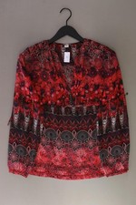 ✨ s.Oliver Langarmbluse Regular Bluse für Damen Gr. 38, M rot aus Polyester ✨