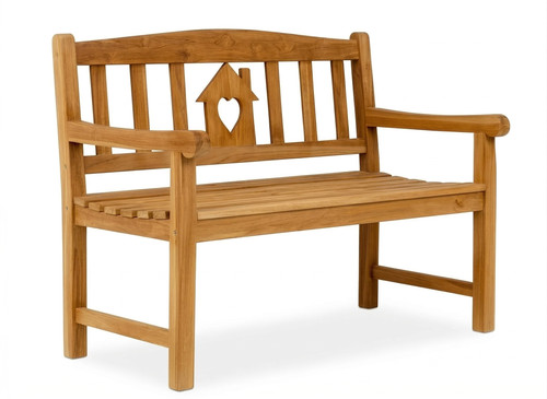 Gartenbank teak sitzer - gartenbank, 2-sitzer