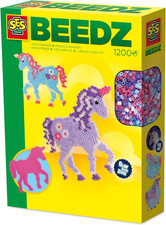 Bügelperlen-Set Einhorn Glow