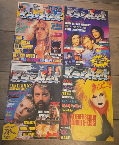Rocket rare issues from - 4,