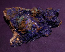 Azurit aus Marokko, Heilstein