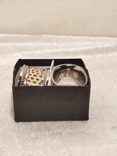 Tischdeko,Ringe Servietten,Edelstahl Serviettenringe, Leopardenlook, dekoration