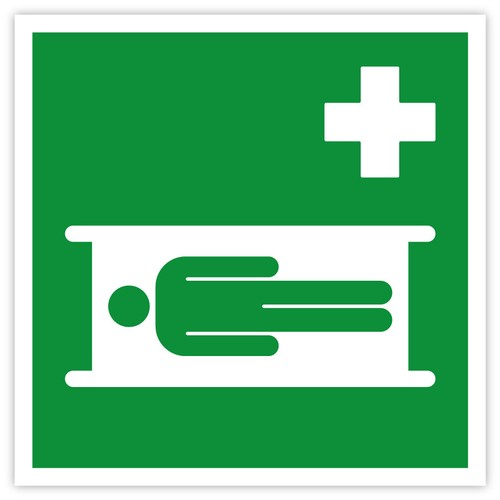 Aufkleber rettungszeichen - aufkleber,