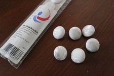 Knöpfe aus Seide 6 Stück Set
