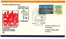 Argentinien 1978 Sonderstempel - Fußball WM Frankreich-Italien Michel Nr. 1329