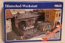 POLA H0 199 HINTERHOF-WERKSTATT AUTO-WERKSTATT OVP UNGEBAUT!!!
