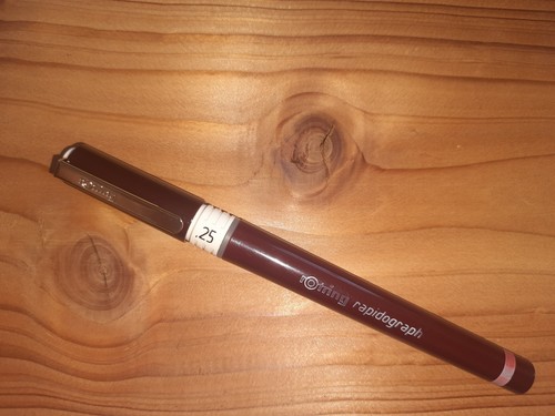 Rotring rapidograph - rapidograph, mm