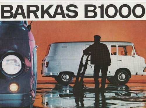 Ddr prospekt auto barkas - auto,