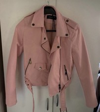 Kunstlederjacke rose neu - kunstlederjacke,