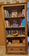 Schrankregal aus Holz ,offen, mit Schublade, gebraucht