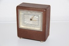 *** Alte Spardose - Uhr Tischuhr  Spardosenuhr  Versicherung ***