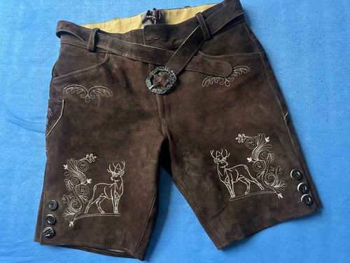 Trachten lederhose kurz herren - trachten-lederhose,