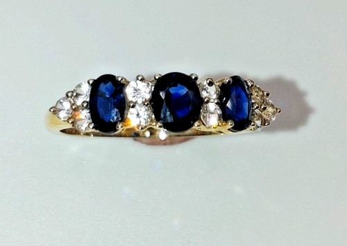 585gg ring mit - ring, größe
