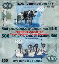 RUANDA / RWANDA 500 Francs