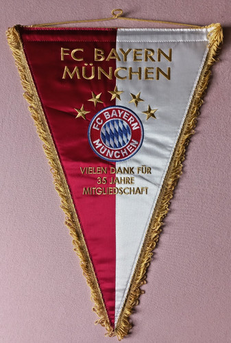 Wimpel jahre mitglied fc - jahre,