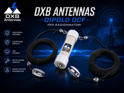 Dipolantenne draht multiband - dipolantenne,