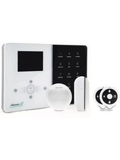 Atlantic's IPEOS KIT Hausalarm Funk WLAN GSM-Übertragung Bewegungsmelder App