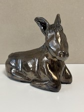Handmade Keramikfigur Esel –