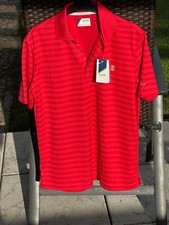 Izod Golf-Polo-Shirt – rot -