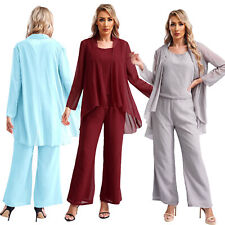 DE Damen Festlich Chiffon