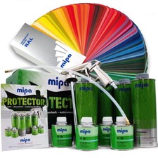 Mipa Protector / 4er Lack + Härter Set inkl. UBS Pistole / Alle Farben.