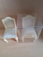 1:12  Puppenstube Miniatur zwei Stühle Dollshouse Emporium