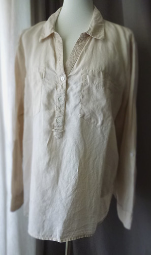 Lisa tossa bluse leinen - -,