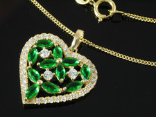 585 Gold Herz Anhänger und