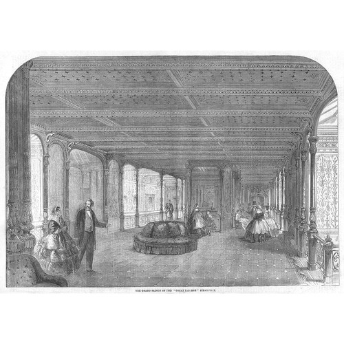 The great east steam ship - east,