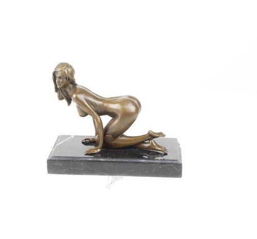 Erotische bronzefigur - erotische,