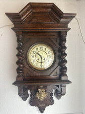 Antik Wanduhr Gustav Becker Freischwinger Pendel Schlagwerk Prunkstück