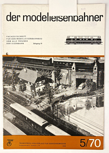 Modelleisenbahner 1970 - modelleisenbahner, 5/1970