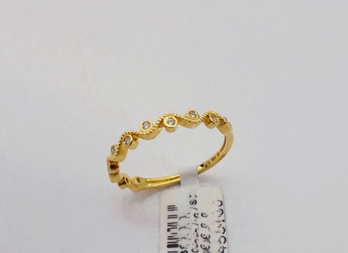 Ring 585 gelbgold mit - 14,
