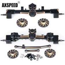 AXSPEED Vorderachse/Hinterachse Portalachse mit Gewicht für1/24 scx24 Crawler