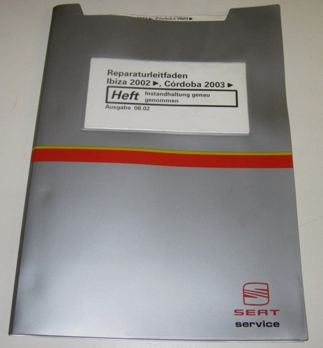 Werkstatthandbuch seat ibiza - werkstatthandbuch,