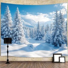 Schneebedeckter Wald Natur