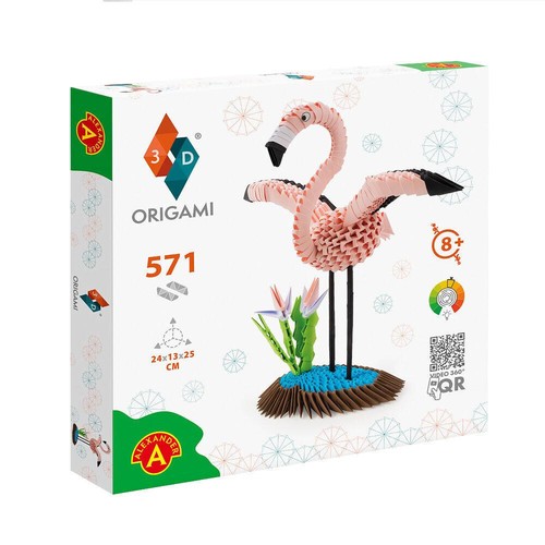 Origami flamingo - /,