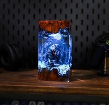 Epoxidharz LED Diorama Lampe