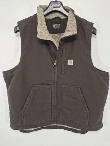 Carhartt duck sherpa weste - sherpa,